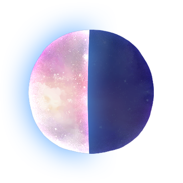廿三夜の月